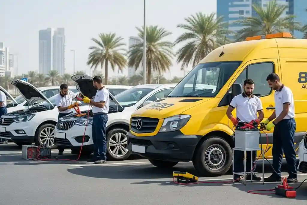Reasons to choose 800 Auto Hub for reliable car jump start service in UAE